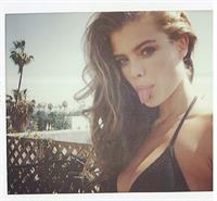 Nina Agdal in a bikini