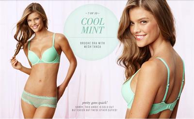 Nina Agdal in lingerie