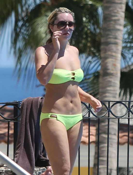 Amanda Bynes in a bikini
