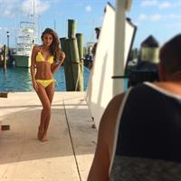 Simone Villas Boas in a bikini