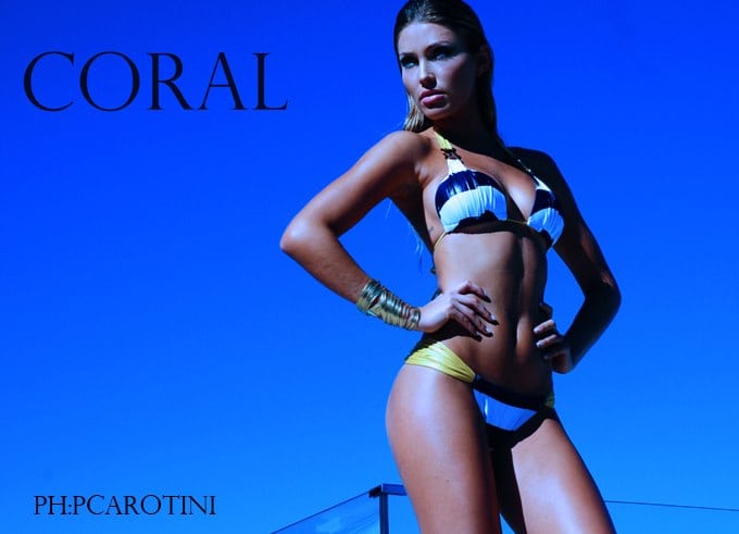 Simone Villas Boas in a bikini