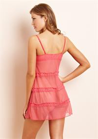 Simone Villas Boas in lingerie