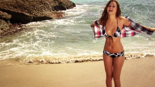 Simone Villas Boas in a bikini