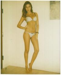 Simone Villas Boas in lingerie