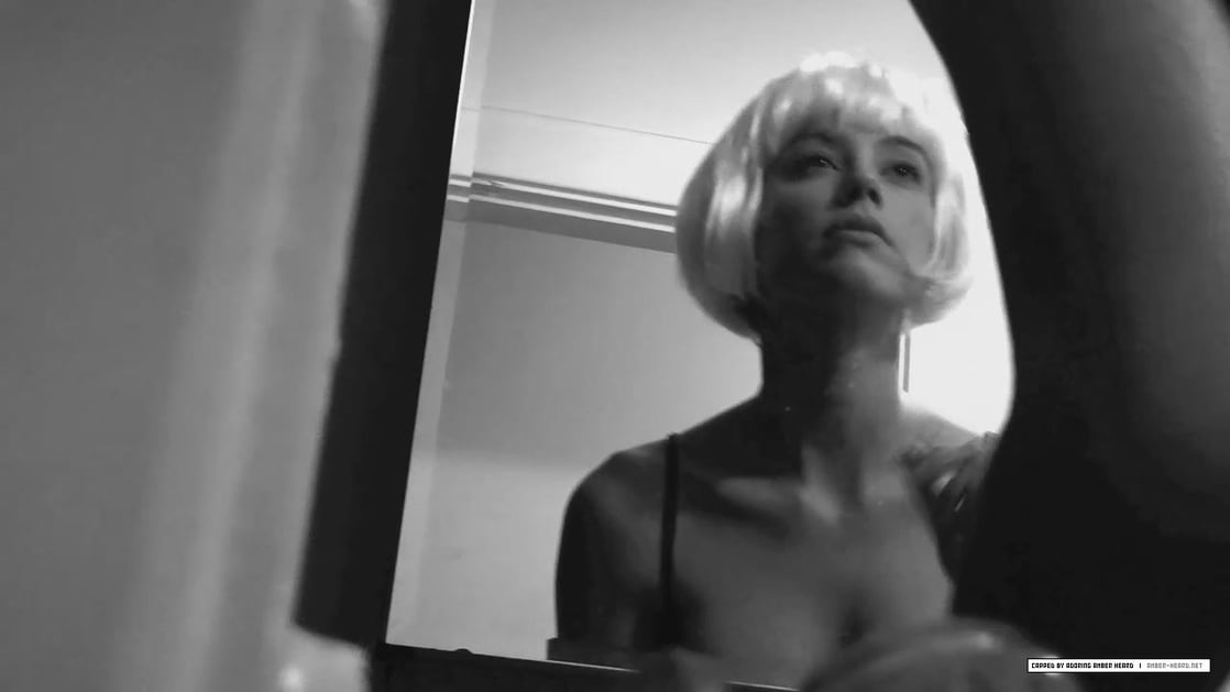 Amber Heard in lingerie