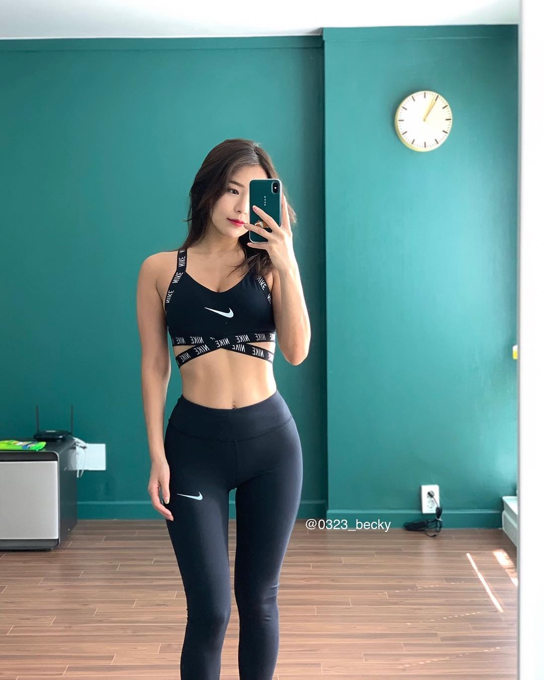 Becky taking a selfie