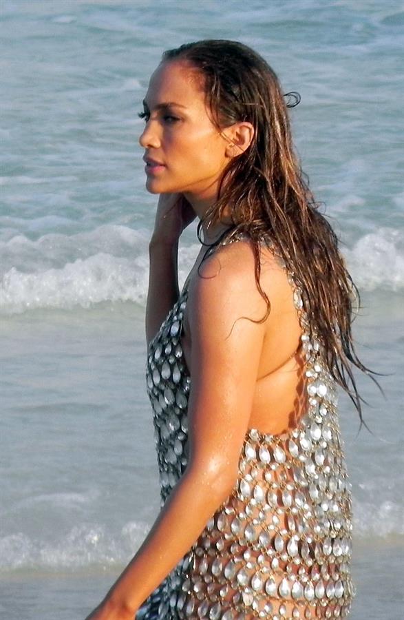 Jennifer Lopez in a bikini