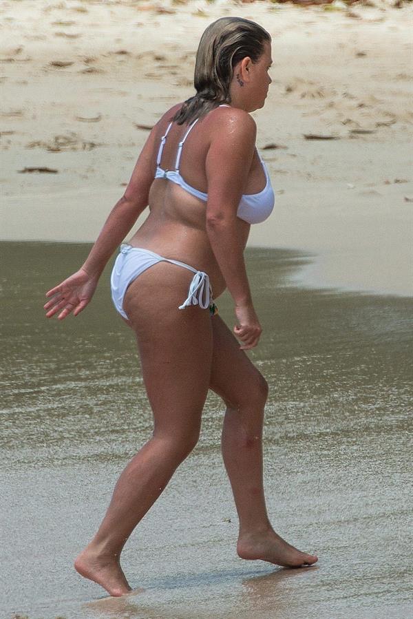 Nadia Essex in a bikini