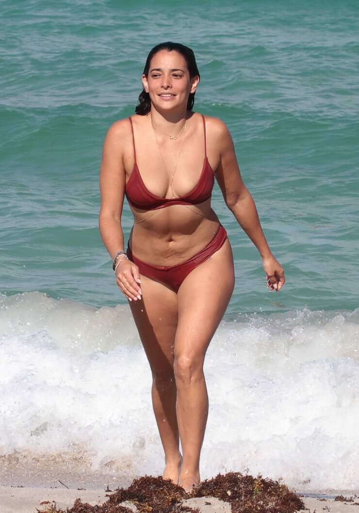 Natalie Martinez in a bikini