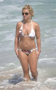 Britney Spears in a bikini