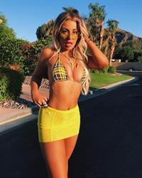 Tana Mongeau in a bikini