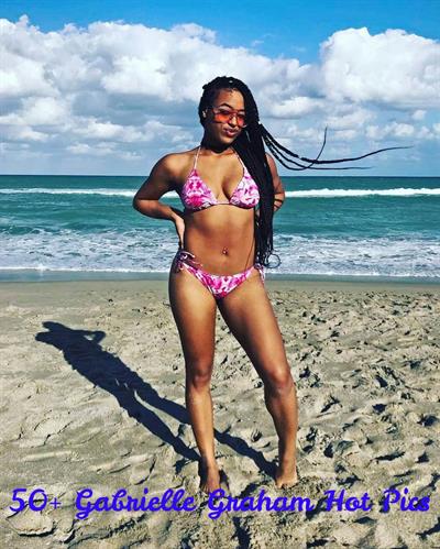 Gabrielle Graham in a bikini