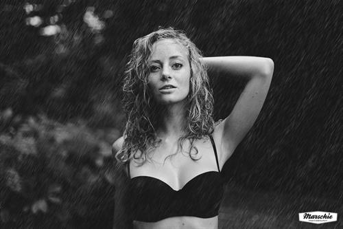 Freyja Vanden Broucke in a bikini