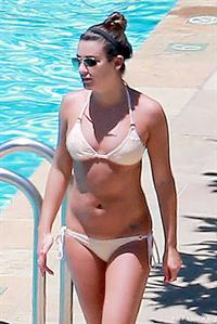 Lea Michele in a bikini