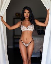 Phoenix Skye in lingerie