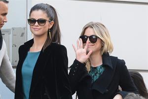 Selena Gomez at NRJ Radio in Paris 2/18/13 