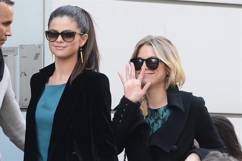 Selena Gomez at NRJ Radio in Paris 2/18/13 