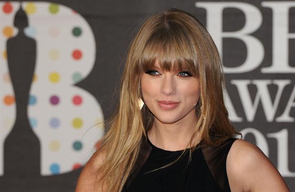Taylor Swift Brit Awards 2013 at 02 Arena in London 2/20/13 