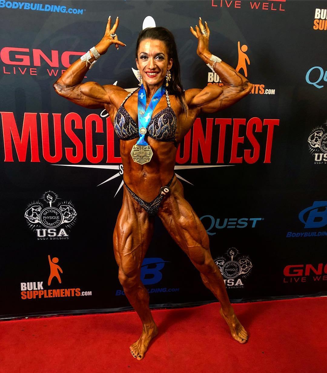 Valentina Mishina in a bikini