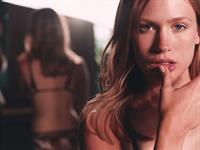 January Jones in lingerie