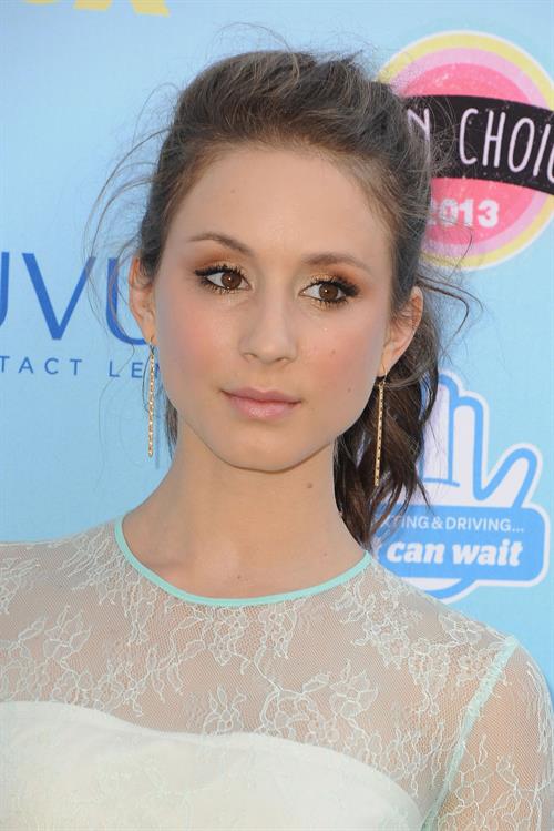Troian Bellisario 2013 Teen Choice Awards, Aug 11, 2013 