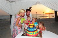 Tori Spelling Celebrates her birthday with family at the St Regis Punta Mita Resort in Mexico (May 20, 2013) 