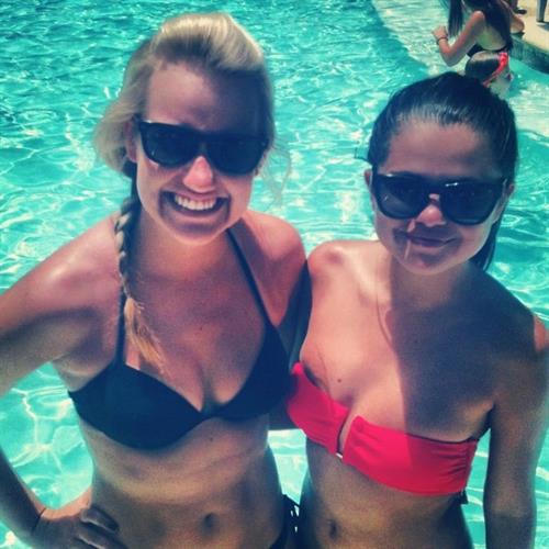 Selena Gomez in a bikini