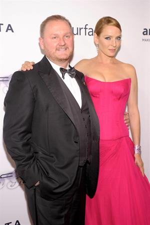 Uma Thurman 4th Annual amFAR Inspiration Gala in NYC June 13, 2013 