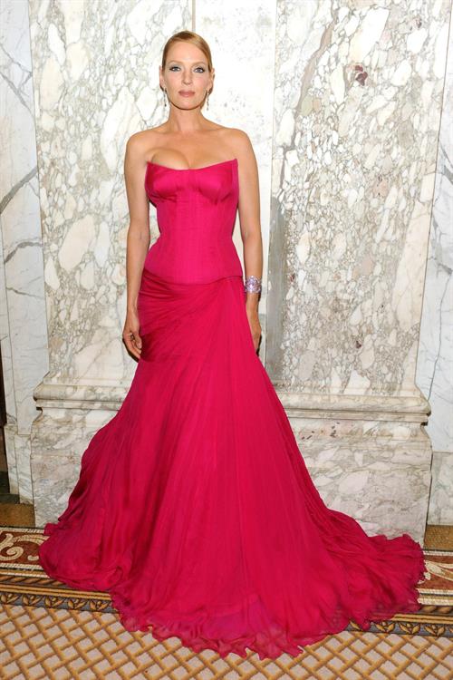 Uma Thurman 4th Annual amFAR Inspiration Gala in NYC June 13, 2013 