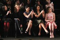 Vanessa Hudgens Naeem Khan Fall 2013 Fashion Show in New York, February 12, 2013 