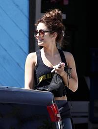 Vanessa Hudgens Spotted after workout in Studio City (May 28, 2013) 