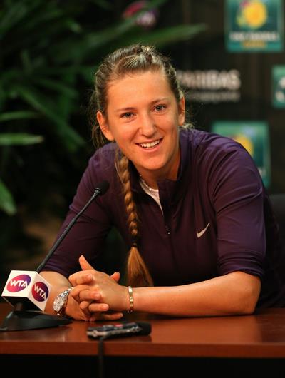 Victoria Azarenka  2013 BNP Paribas Open Press Conference in Indian Wells  14, 2013 