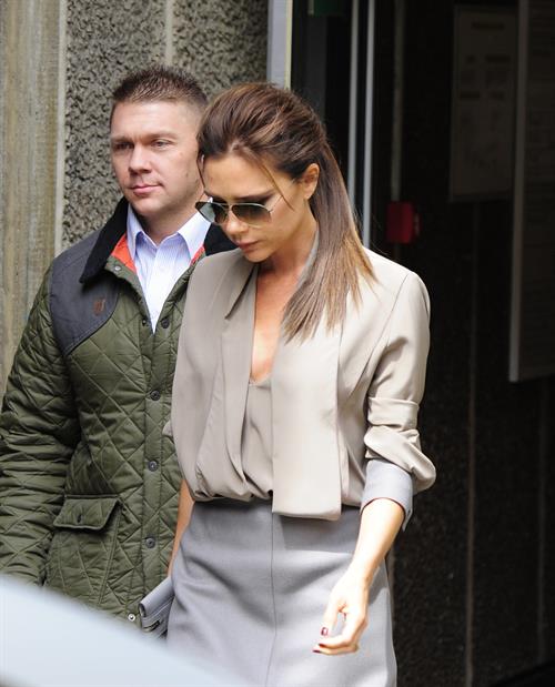 Victoria Beckham Pictures Victoria Beckham leaving London's Vogue Festival in London on April 28, 2013