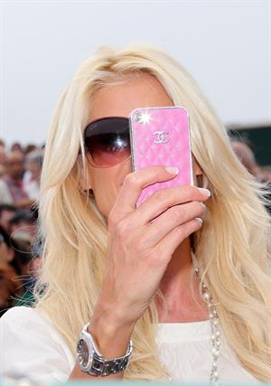 Victoria Silvstedt Lunches at the Monte-Carlo Country Club in Monaco (April 19, 2013) 