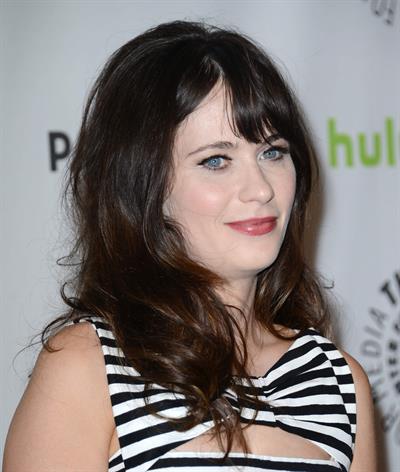 Zooey Deschanel New Girl Panel at 2013 PaleyFest in L.A. March 11, 2013 