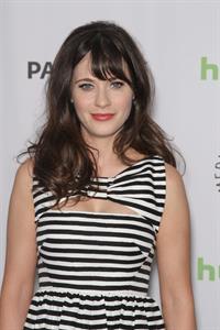 Zooey Deschanel New Girl Panel at 2013 PaleyFest in L.A. March 11, 2013 