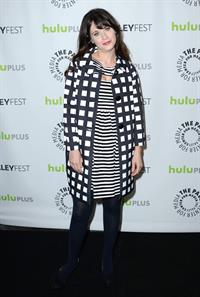 Zooey Deschanel New Girl Panel at 2013 PaleyFest in L.A. March 11, 2013 