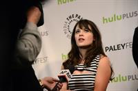 Zooey Deschanel New Girl Panel at 2013 PaleyFest in L.A. March 11, 2013 