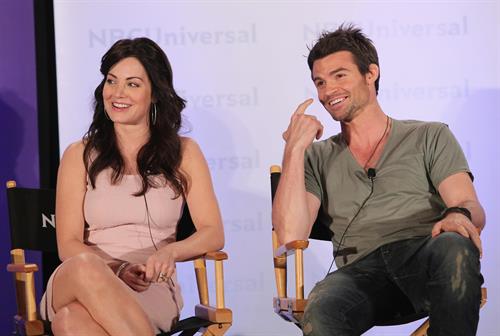 Erica Durance ~ NBC Universal Summer Press Day  Pasadena, April 18, 2012