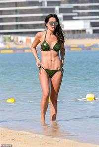 Danielle Lloyd in a bikini