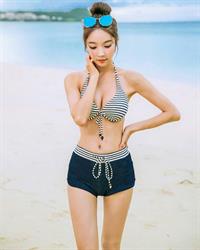 Park Soo Yeon in a bikini
