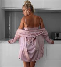 Emma in sexy lace trimmed lingerie