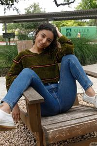 Renee Macias in Jeans