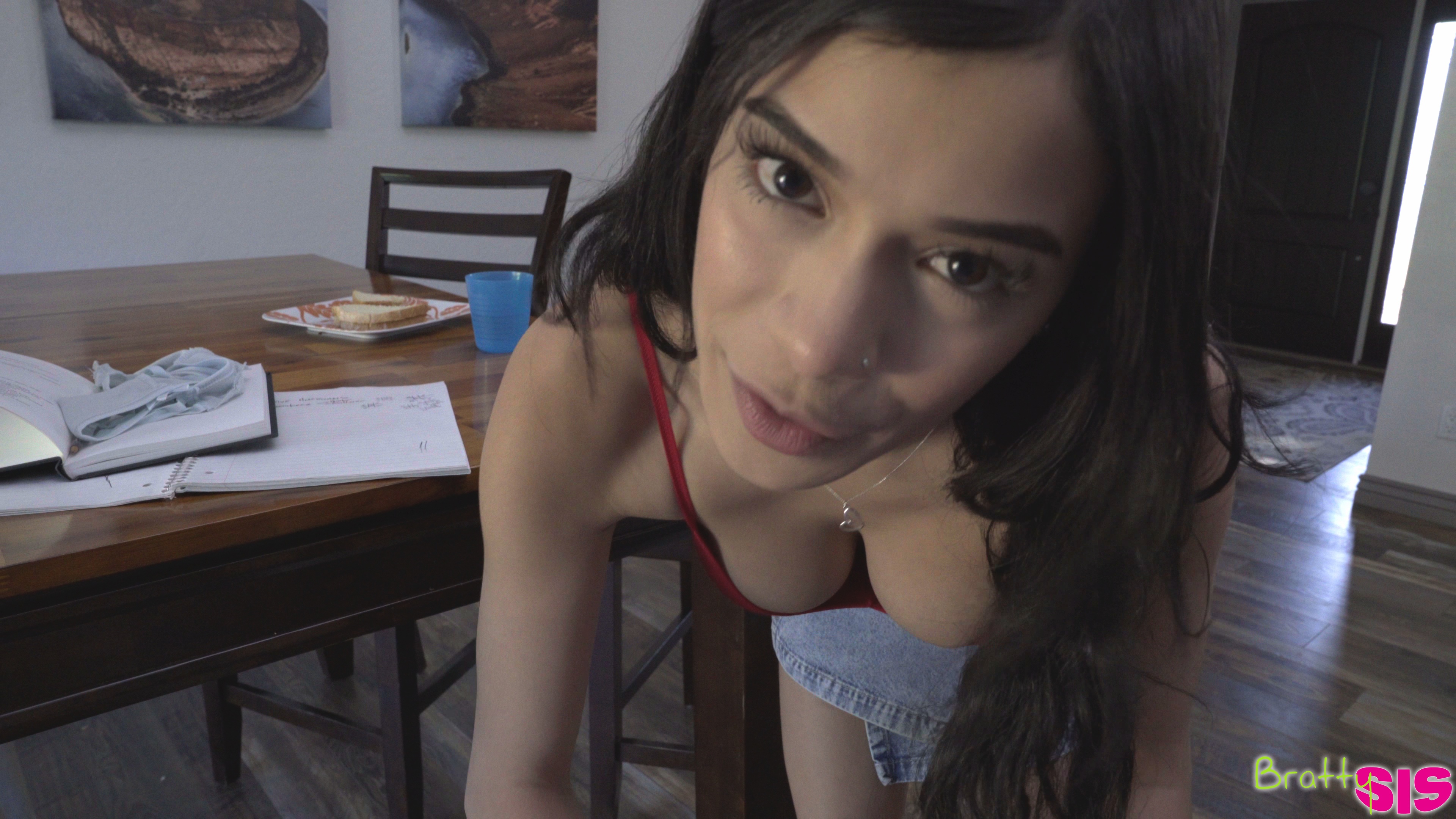 Savannah Sixx wants her stepbrothers cock and will use her big boobs and cum hungry pussy to get her way every time