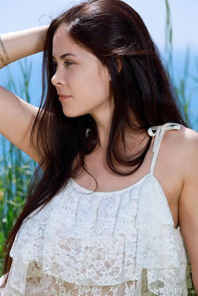 Martina Mink in White