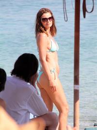 Paulina Porizkova in a bikini