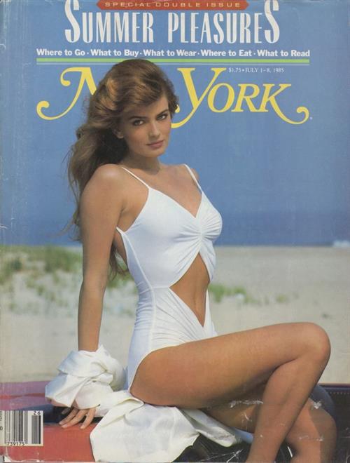 Paulina Porizkova in a bikini