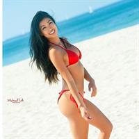 Ivy Teves in a bikini