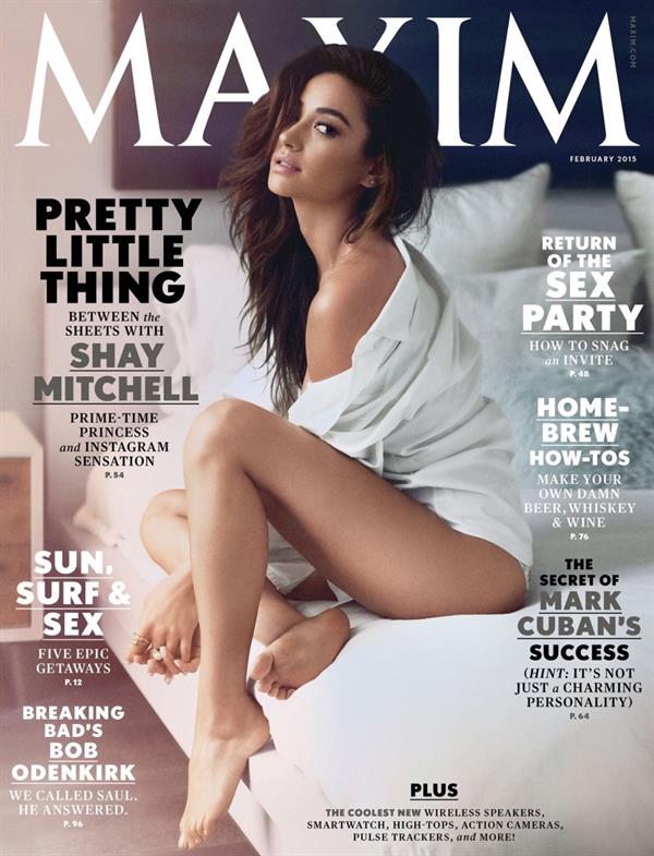 Shay Mitchell Maxim cover