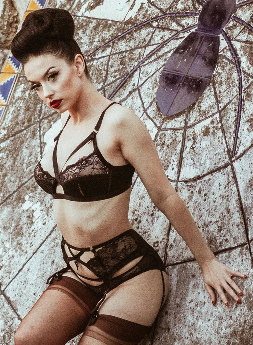 Bryona Ashly in lingerie